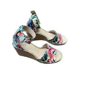 Vince Camuto Leera Floral Espadrille Wedge Sandals